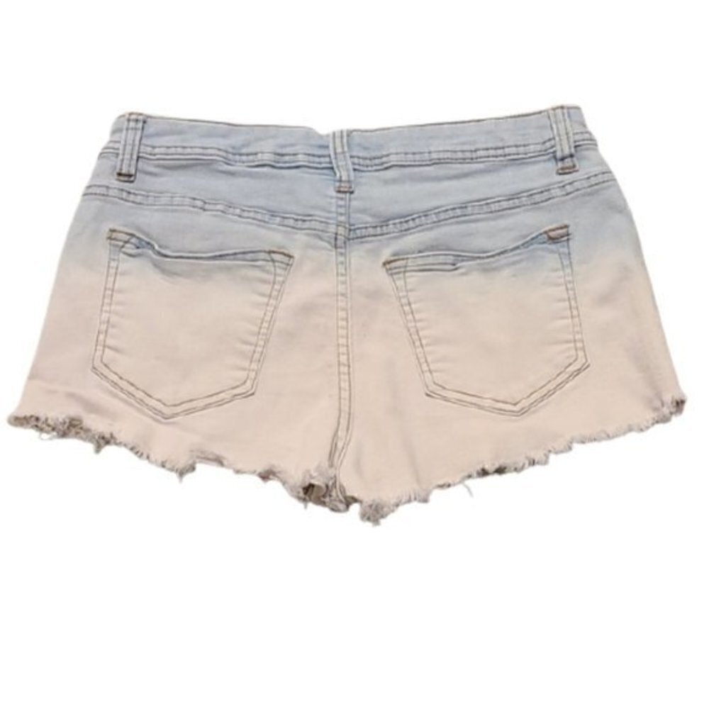 [Refuge] 2 Tone Cut Off Shorts - Size 6 - Picture 2 of 8
